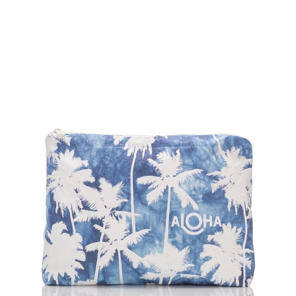 Alohas Women's Blue and White Bag